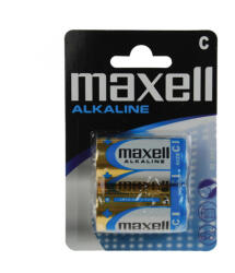 Maxell LR14 C elem, alkáli, baby, 1, 5V, 2 db/csomag (Maxell LR14)