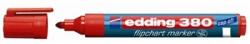 edding 380 kerek hegyű piros flipchart marker (7580011001) (7580011001)