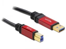 Delock USB 3.0-A B apa / apa, 2 m prémium kábel