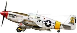 Academy P-51C Mustang Red Tails Repülőgép Műanyag Modell