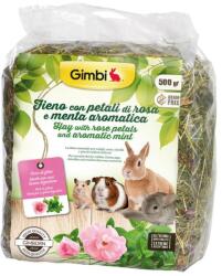 Gimborn Gimbi SZÉNA RÓZSASZIRMOKKAL & MENTÁVAL 500G - falatozoo