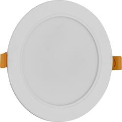 Avide Beépíthető Mennyezeti Lámpa Led 12w 1250lm 3000k Ww Kerek Műanyag (acrpww-r-12w-pc)