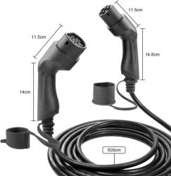 Besen Type2 3 fázis 32A töltőkábel 5 méter - techtrade