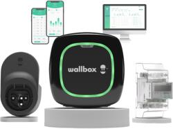 Wallbox Pulsar Plus 22kW + POWER BOOST + Kábel Dock - Fekete - techtrade