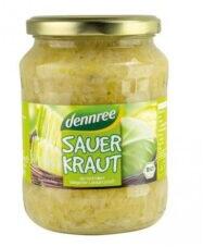 dennree bio savanyúkáposzta üveges 680 g - menteskereso