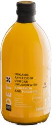  Deto bio szűretlen almaecet fúzió kurkumával és fahéjjal "anyaecettel" 500 ml - menteskereso