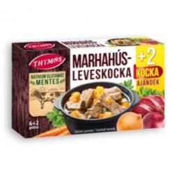 THYMOS leveskocka marhahús nátrium glutamát mentes 6+2 grátisz 80 g