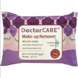 Doctor Care sminklemosó törlőkendő 100% biodegradable 20 db - menteskereso