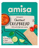 Amisa bio gesztenyés kréker 100 g - menteskereso