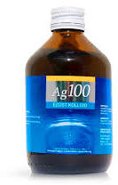  Ag 100 ezüst kolloid oldat 300 ml