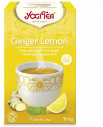 YOGI TEA Bio Citromos Gyömbér 17 filter - menteskereso