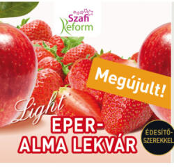 Szafi Reform lekvár eper-alma 350 g - menteskereso