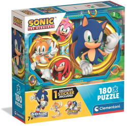 Clementoni Sonic, a sündisznó 180 db-os (29796)