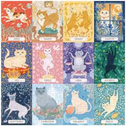 Galison Cat Zodiac 500 db-os (57068)