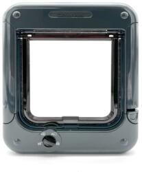 Closer Pets Cat Mate Cp358G Forgógombos 4 Funkciós Macskaajtó - Sötétszürke - Closer Pets (CP358G)