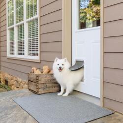 PetSafe Hőszigetelt Kutyaajtó Alumínium Keretes - Közepes Méretű /Lengőajtó: 20, 5Cm X 31Cm/ Extreme Weather Aluminum Door (ZPA19-16853)