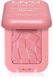 NYX Professional Makeup Buttermelt Blush fard de obraz sub forma de pudra culoare 02 Butta Together 5 g