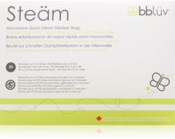 BBLÜV Steäm sterilizációs zacskók mikrohullámú sütőbe 24 x 21 cm 6 db