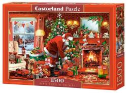 Castorland 1500 db-os puzzle - Santas Special Delivery (C-152100) (C-152100)