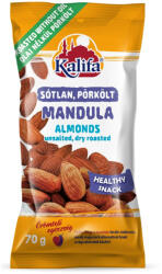 Kalifa mandula sótlan, szárazon pörkölt - 70g