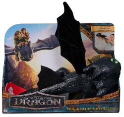 Spin Master Figurina Cum sa iti dresezi dragonul - Hug & Glide (Negru) Figurina