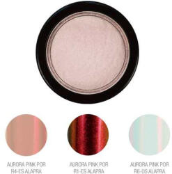 Crystalnails Crystal Nails ChroMirror króm pigmentpor - Aurora Pink