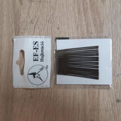 EF-ES fekete hullámcsat gömbös 5cm 20 db