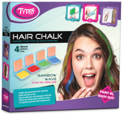 TyToo Hajszínező kréta - 4 szín - "Rainbow wave (TY50108) - tipparuhaz