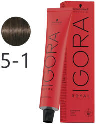 Schwarzkopf Igora Royal krémhajfesték 60ml - 5-1