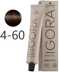 Schwarzkopf Igora Royal Absolutes krémhajfesték 60ml - 4-60