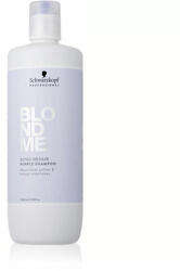 Schwarzkopf BlondMe Purple hamvasító hajsampon 1000 ml