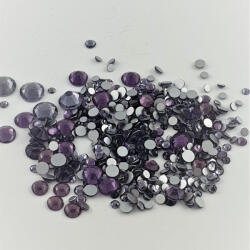 Strassz Körömkő strassz 720db mix Lt Tanzanite 07