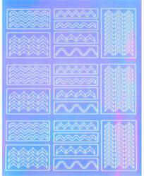 Crystalnails Crystal Nails Mirror Nail Art Sticker 4