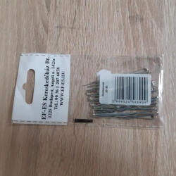 EF-ES ezüst hullámcsat egyenes 5cm 20 db