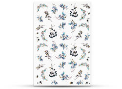 Crystalnails Crystal Nails vizes körömmatrica - Winter bloom