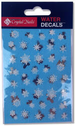 Crystalnails Crystal Nails köröm matrica - fénylő hókristály