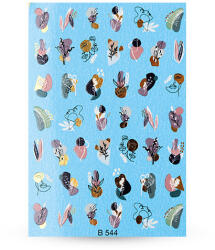 Crystalnails Crystal Nails köröm matrica - pastel visuals