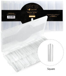 Sens by Crystal Nails SENS Reverse Clear Tip Acrylgel-hez - Square 140 db