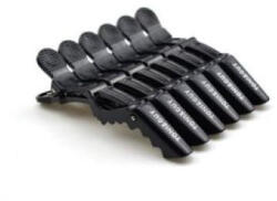 Moonbasa fodrászkellék Moonbasa Aligátor hajcsipesz 6db 361 Fekete