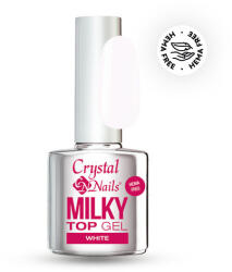 Crystal Nails Crystal Nails HEMA Free Milky Top Gel - White 4 ml TF