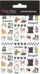 Marilynails MN Vizes körömmatrica - Catastrophic