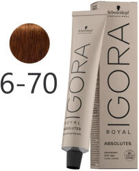 Schwarzkopf Igora Royal Absolutes krémhajfesték 60ml - 6-70