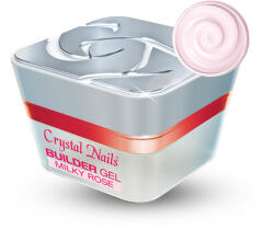 Crystalnails Crystal Nails Milky Rose Builder Gel építőzselé - 50ml TF
