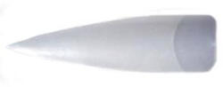 Crystalnails Crystal Nails Bemutató stiletto tip - matt fehér 50db