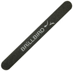 Brillbird Egyenes fekete, kombinált reszelő, nem maszatol #100/180