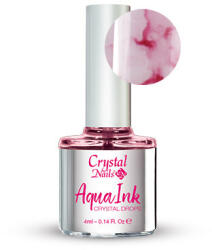 Crystalnails Crystal Nails AquaInk Crystal Drops 8 - Burgundy 4ml TF