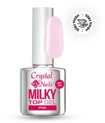 Crystal Nails Crystal Nails HEMA Free Milky Top Gel - Pink 4 ml TF