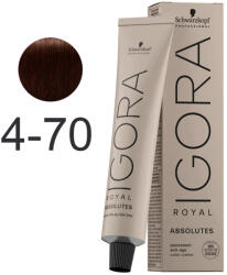 Schwarzkopf Igora Royal Absolutes krémhajfesték 60ml - 4-70
