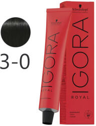 Schwarzkopf Igora Royal krémhajfesték 60ml - 3-0