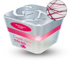 Crystalnails Crystal Nails Bubblegum color gel - Ruby 3ml TF